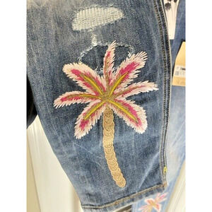 Scotch & Soda Jeans PALM TREES Tide Balloon Leg Fit Size 14 WAIST 28 29 NEW $114